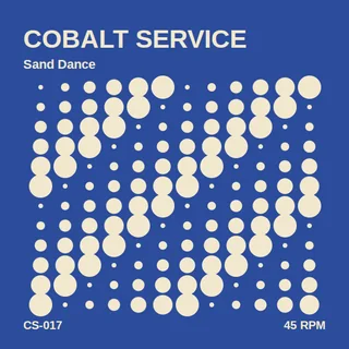 Record sleeve: Sand Dance by Cobalt Service