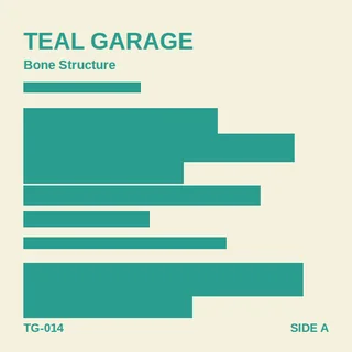 Record sleeve: Bone Structure by Teal Garage